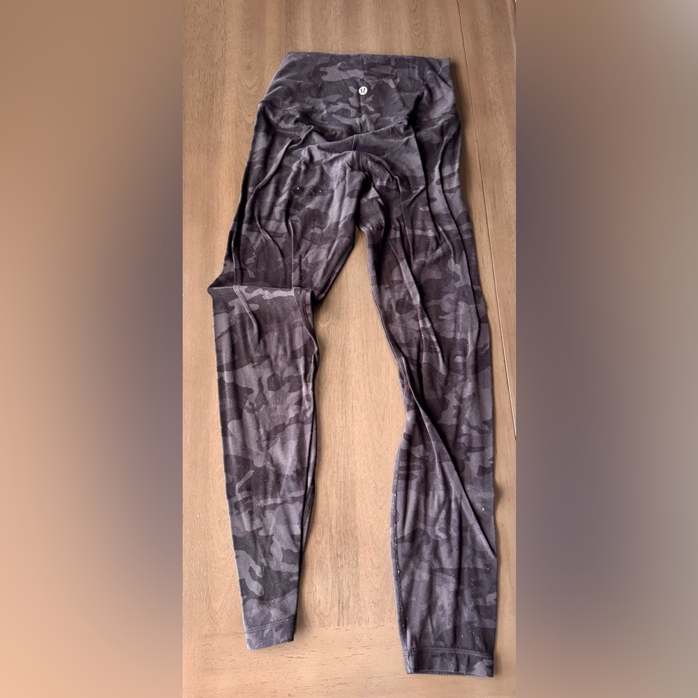Lululemon Align legging size 4 camouflage print